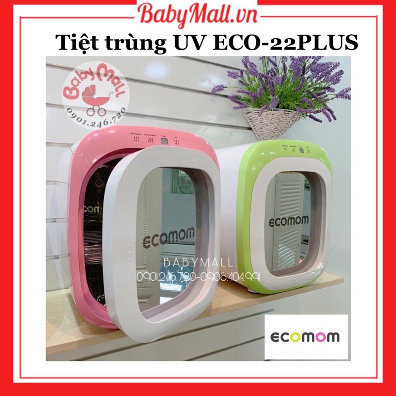 Máy tiệt trùng sấy khô bằng tia UV Ecomom ECO-22PLUS (2 bóng)