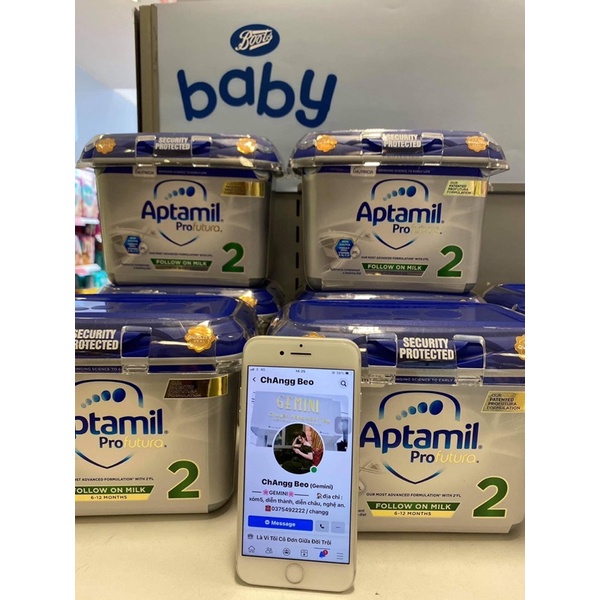 sữa aptamil uk đủ số