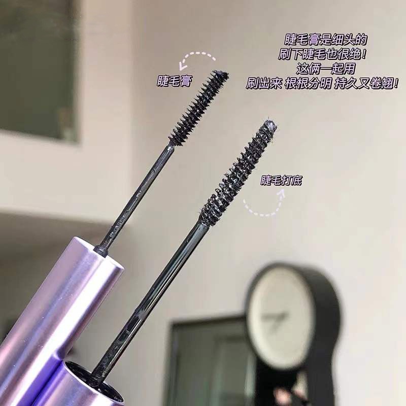 Mascara Chuốt Mi Cappuvini Lâu Trôi Chống Thấm Nước 2 Màu Tùy Chọn 3g Mascara Set