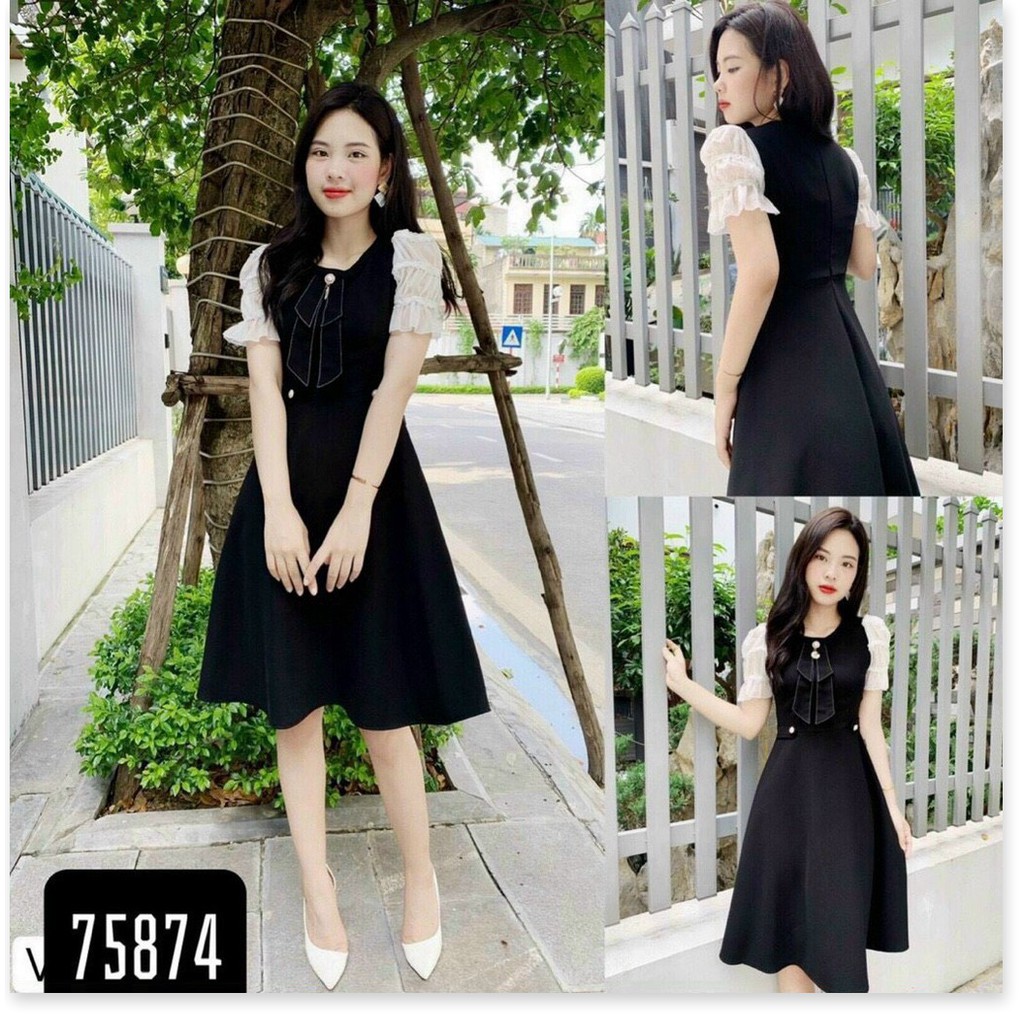 ĐẦM XÒE DỰ TIỆC UMI NỮ CỰC XINH DÀNH CHO CHỊ EM HQ FASHION NEW
