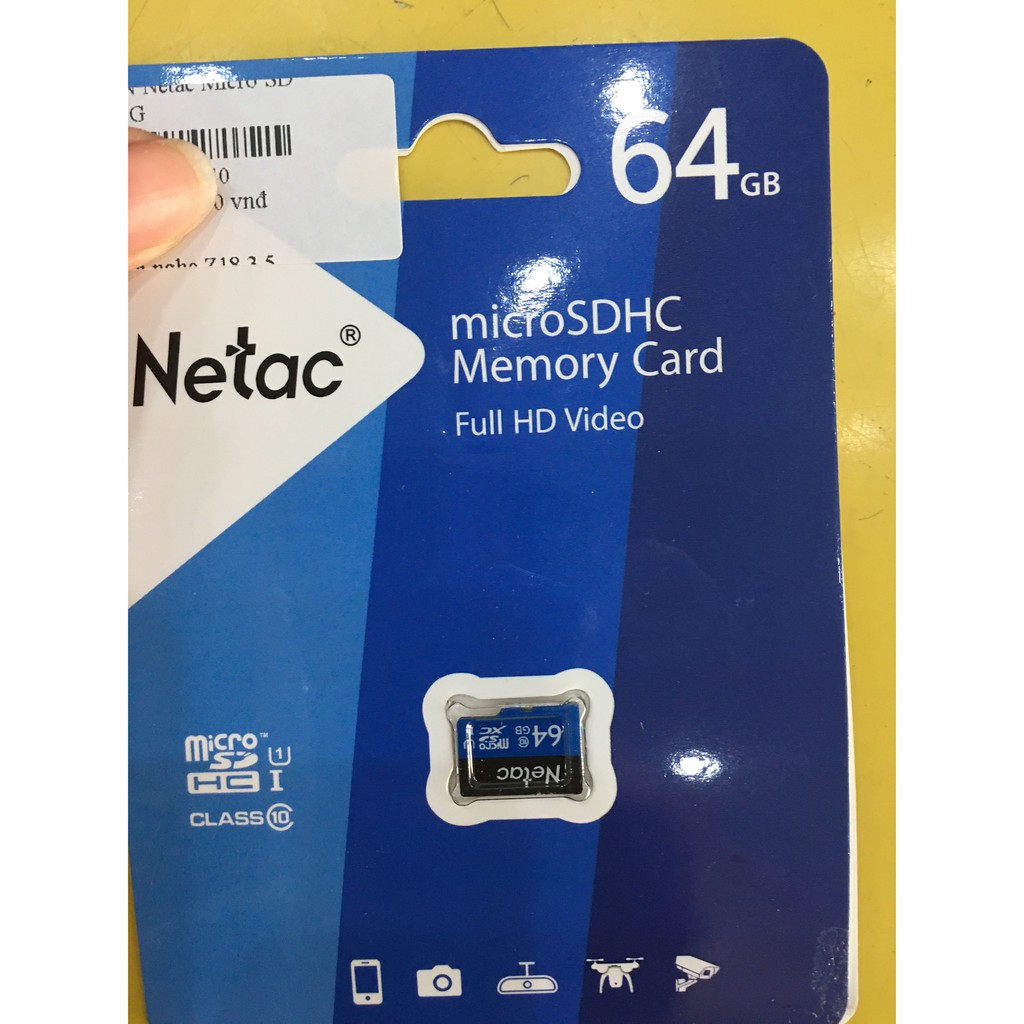 Thẻ nhớ Netac Micro SD 64G | BigBuy360 - bigbuy360.vn