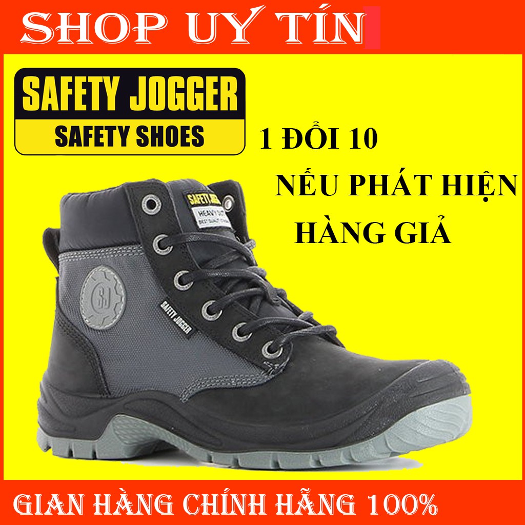 [HÀNG CHÍNH HÃNG] Giày Bảo Hộ Lao Động Safety Jogger Dakar, Da Chất Lượng Cao, Đế PU, Chống Đâm Xuyên, Va Đập Mạnh