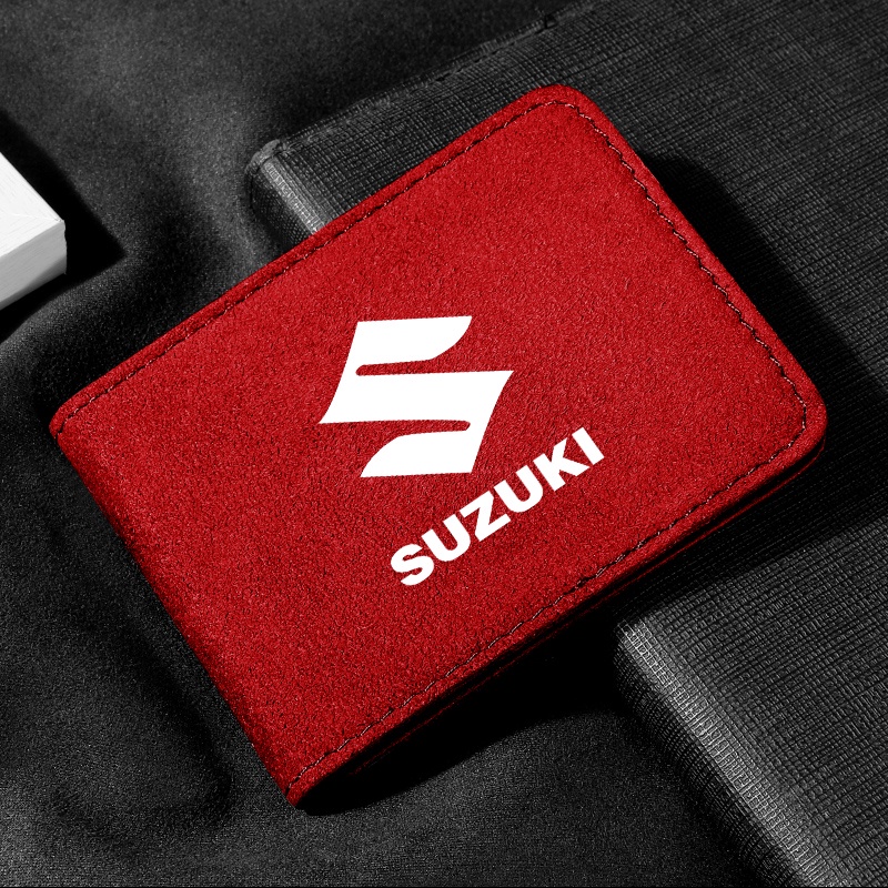 Ví đựng giấy tờ/bằng lái xe mẫu logo Suzuki độc đáo