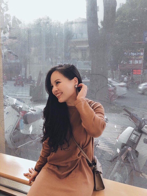 🆘 GIÁ SALE🆘 VÁY MAXI DÀI TAY NHÚM EO LỆCH👗