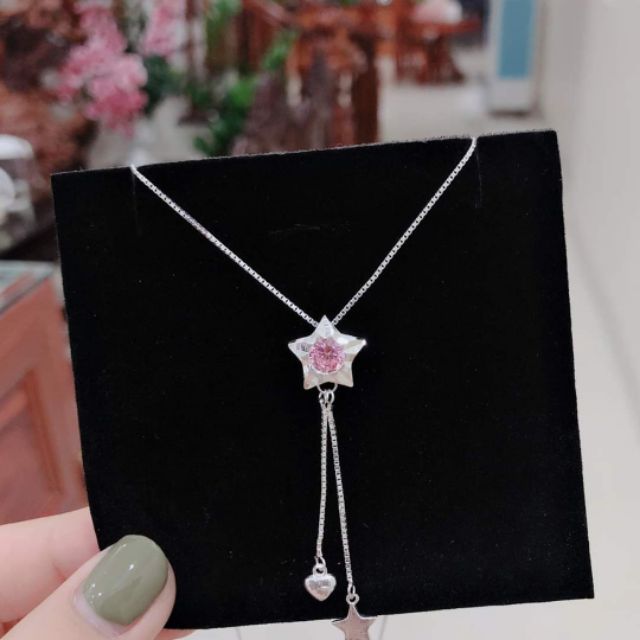 [Mã FAJGT8 giảm 15% đơn 99K] Dây chuyền nữ bạc ta mặt hình ngôi sao