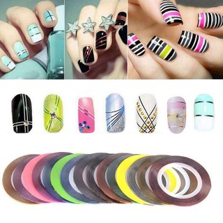 Set 10 cuộn dây line mix size.2k/cuộn