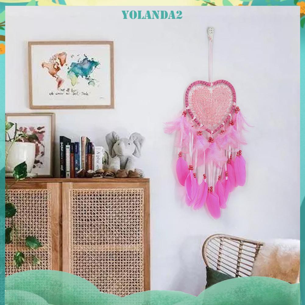 Vòng Bắt Giấc Mơ Có Đèn Led Hình Trái Tim