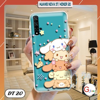 Ốp lưng Huawei Nova 5T/ Honor 20 dẻo trong in hình