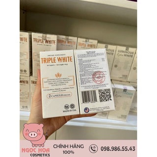 Triple white viên uống trắng da, chống nắng