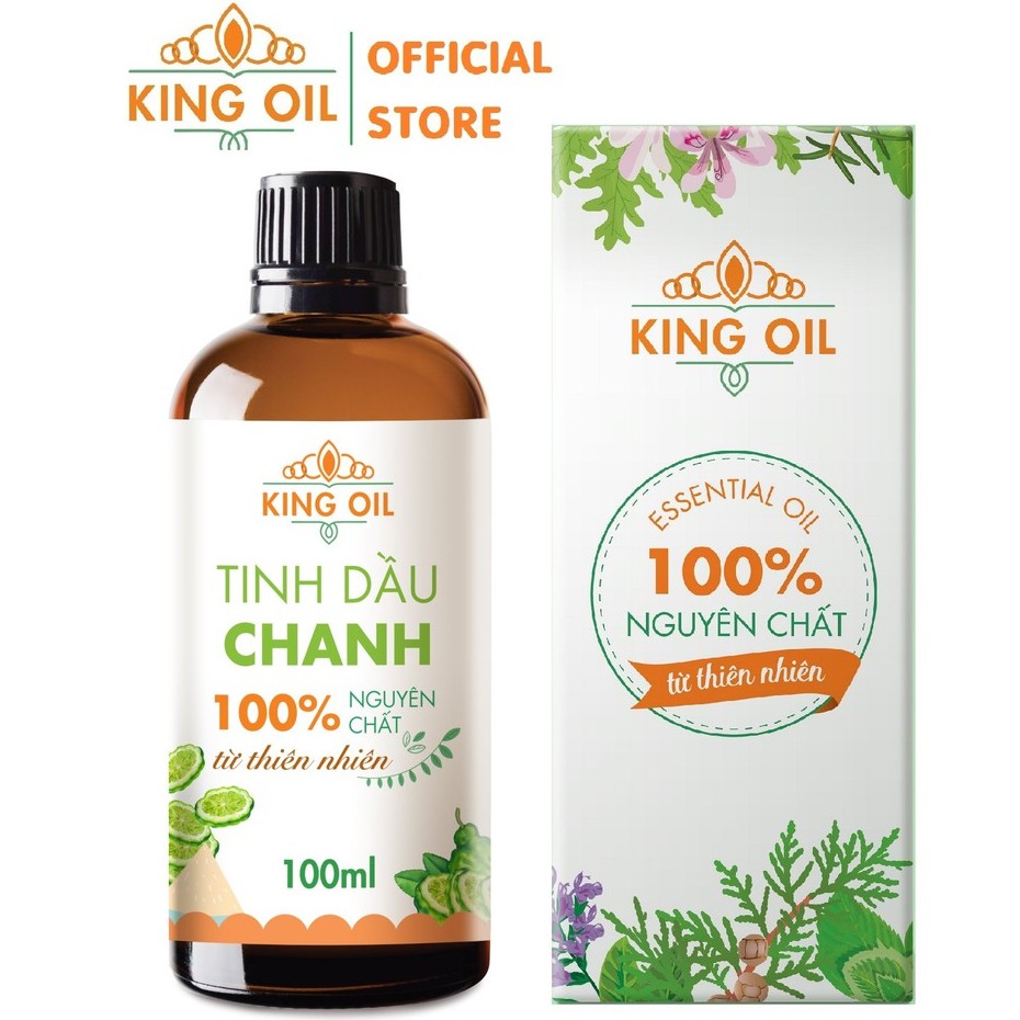 Tinh dầu Chanh tươi nguyên chất Organic từ thiên nhiên - KingOil