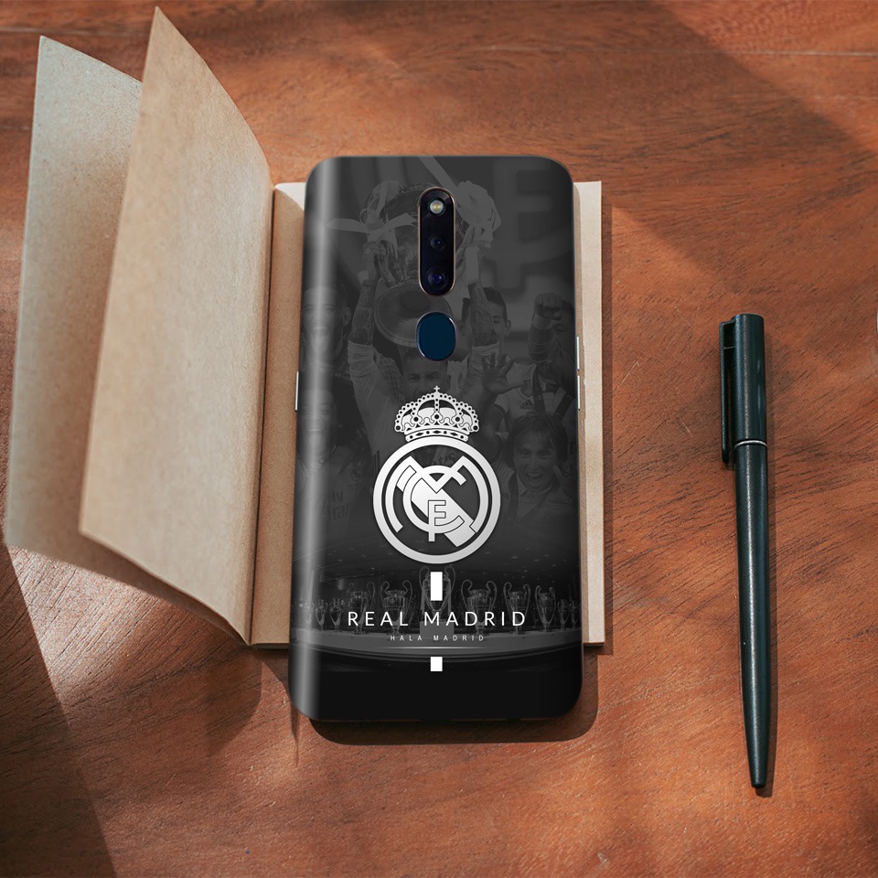 Miếng Dán Skin Điện Thoại In Hình Real Dán Lưng Real Madrid Cho Iphone 6/ 7/ 8/ X/ XS/ 11/ 11 Pro Max Dòng Máy Android