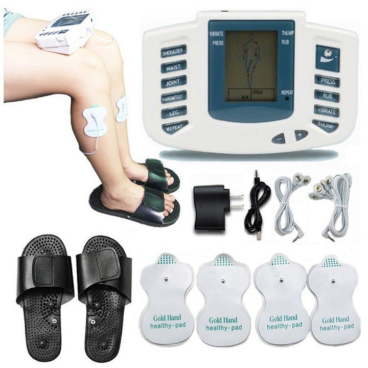 Máy massage châm cứu bấm huyệt xung điện đa năng