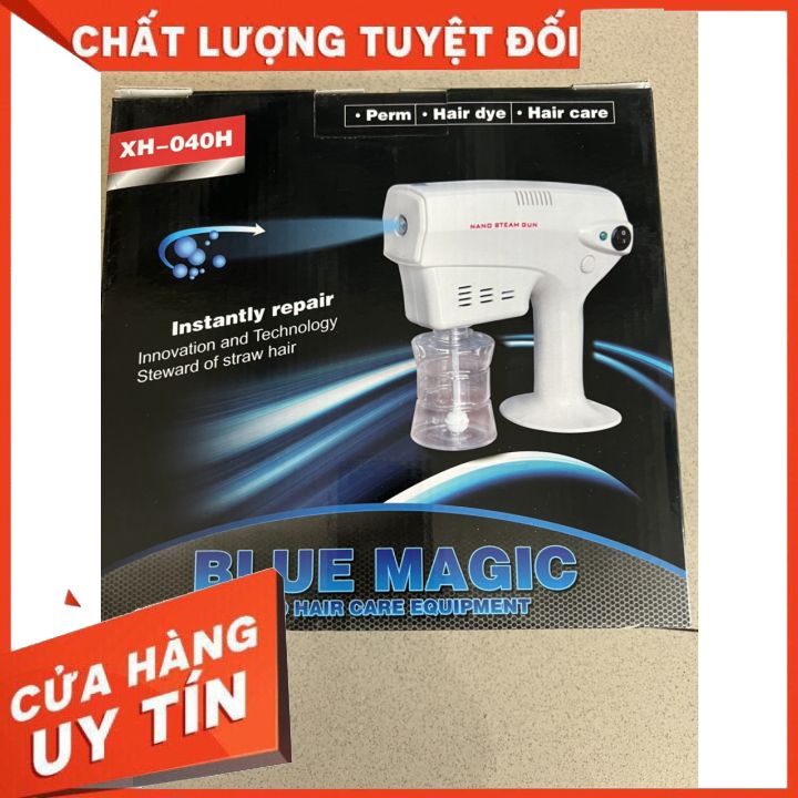 Máy Phun Nano Cầm Tay Phục Hồi Tóc Hư Tổn - Nano Steam Sparaye-chuyên dùng cho salon tóc -rất tiện lợi (hàng chính hãng)