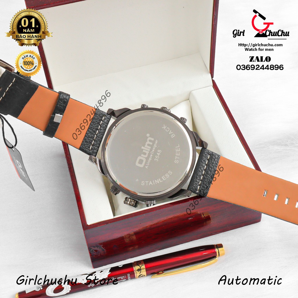 Đồng hồ nam Oulm với thiết kế thể thao năng động, phong cách, kiểu dáng bắt mắt sang trọng
