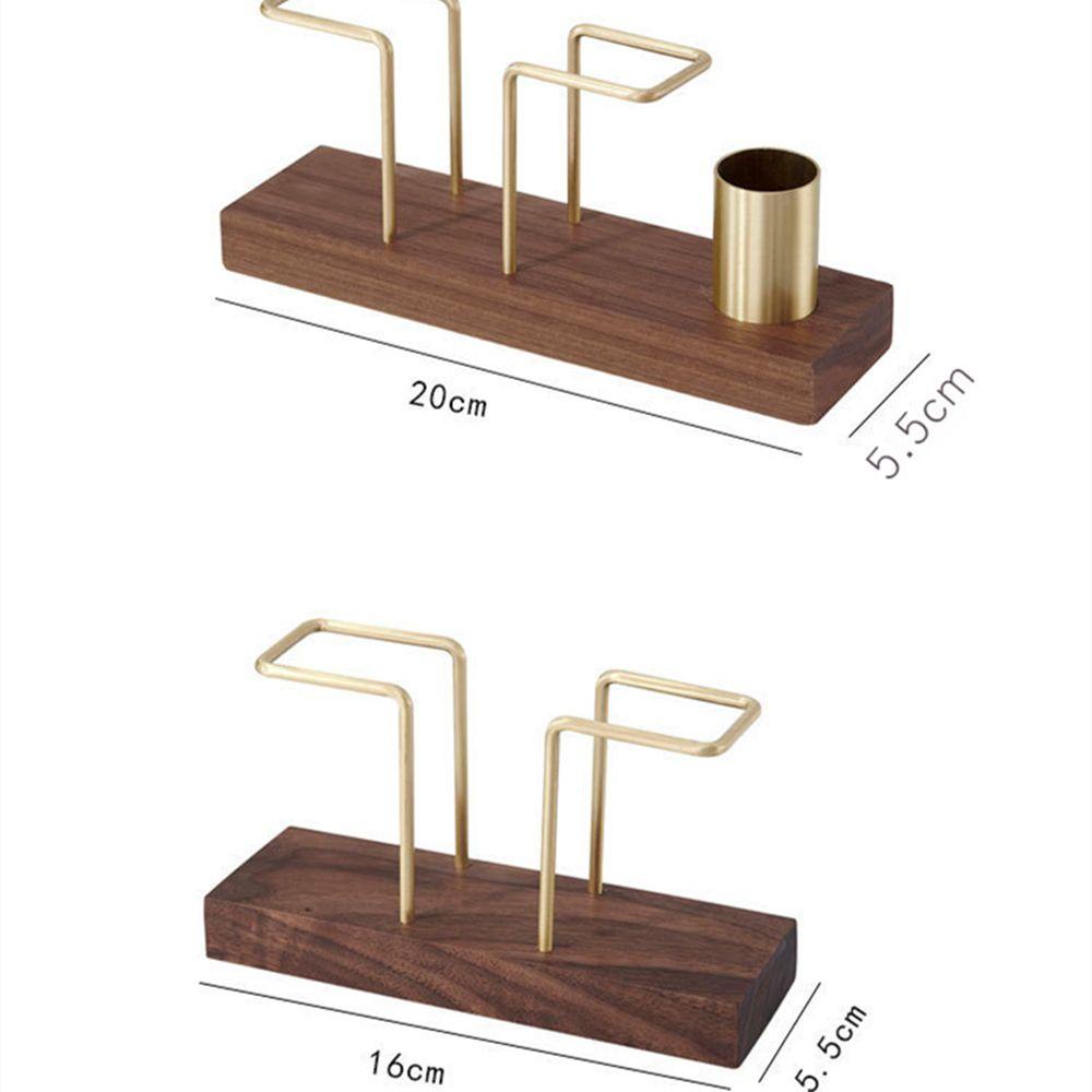 Giá Đỡ Khăn Giấy / Tăm Xỉa Răng Bằng Gỗ Tiện Dụng Cho Nhà Hàng