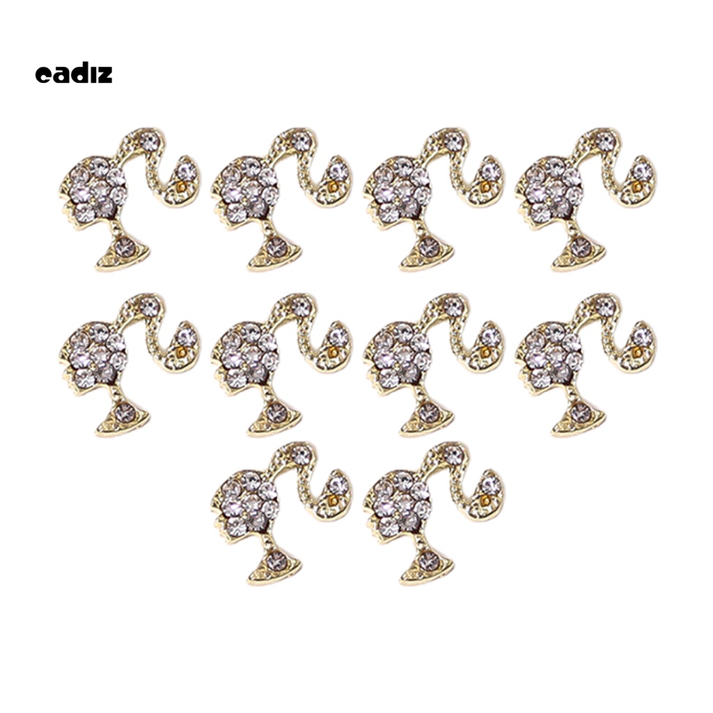 [Hàng mới về] Hạt cườm hợp kim đính đá trang trí móng DIY