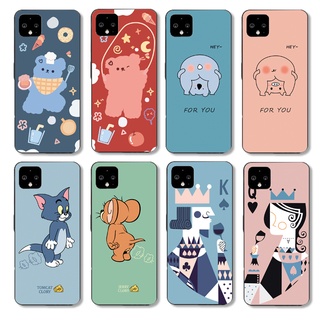 Ốp Điện Thoại Tpu Silicon Mềm Hình Mèo Và Chuột Dễ Thương Cho Google Pixel 5a 4a 3a Xl / Pixel 4 Xl