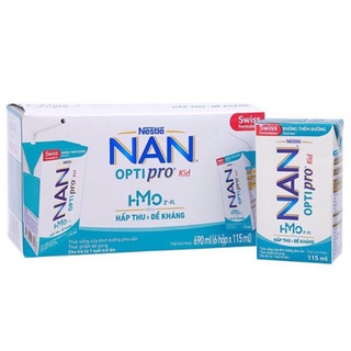 Sữa dinh dưỡng pha sẵn nestlé nan optipro kid 115ml