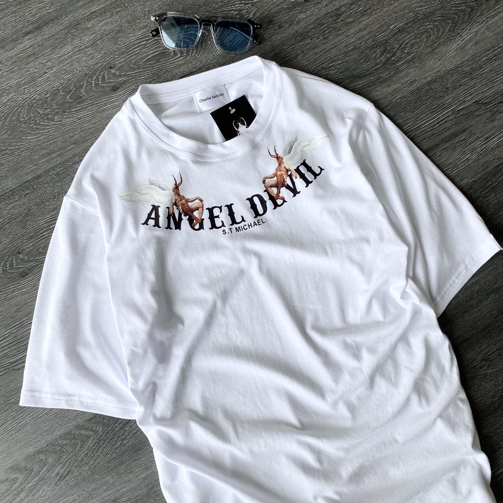 Áo thun tay lỡ, áo thun cotton nam nữ unisex, MSW Town ( V46 )