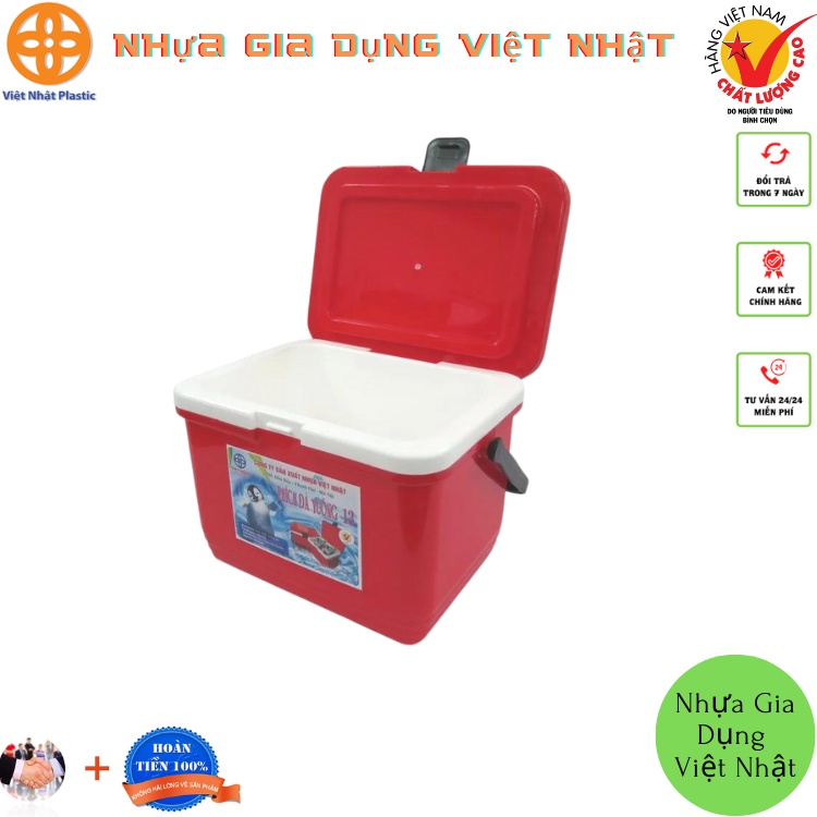 Phích đá vuông giữ nhiệt 12l 13l 16l 17l 18l Việt Nhật