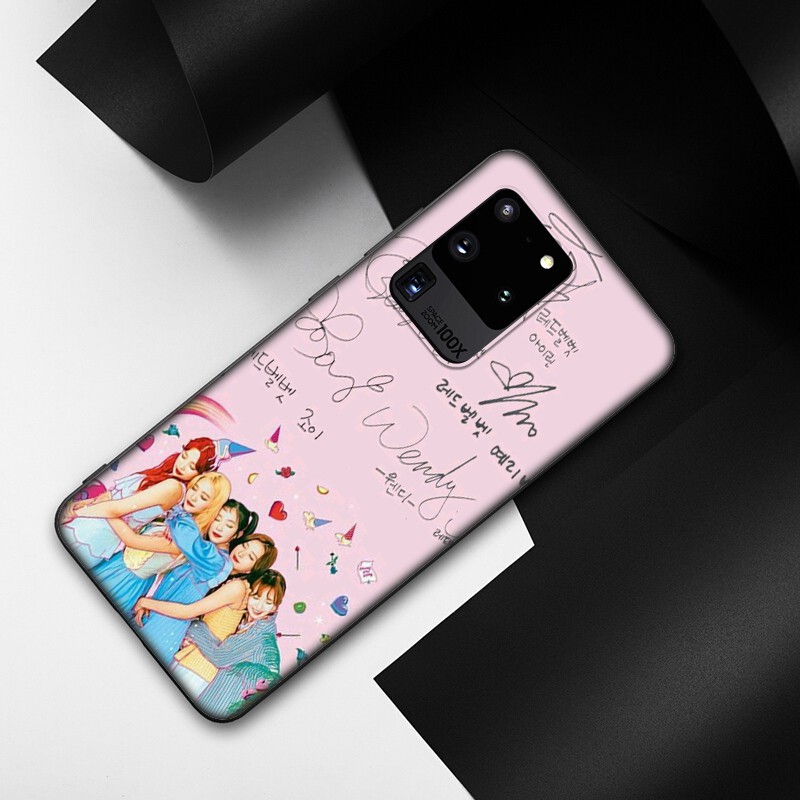 Samsung Galaxy J2 J4 J5 J6 Plus J7 J8 Prime Core Pro J4+ J6+ J730 2018 Casing Soft Case 109LU Red Velvet K Pop mobile phone case