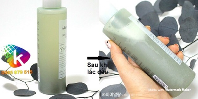 (Đủ bill) Toner Diếp cá đất sét Mamonde Pore Clean Toner