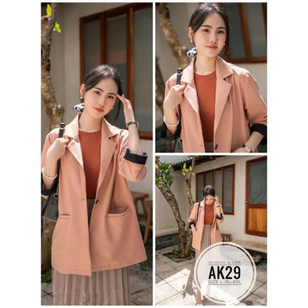 Áo khoác blazer big size từ 60kg-90kg