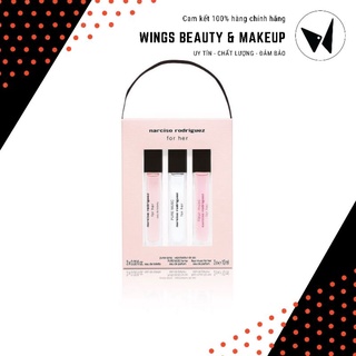 Bộ nước hoa NARCISO RODRIGUEZ For Her 3x10ml