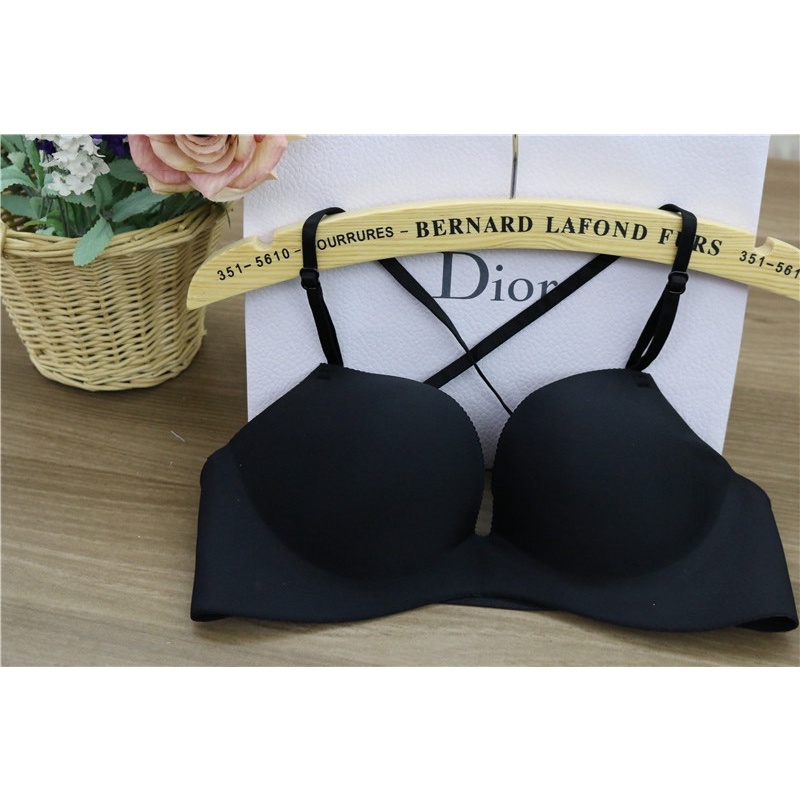 Áo ngực ko gọng bàn tay nâng ngực dây chéo nâng ngực 9609