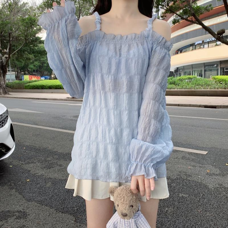 Áo Sơ Mi Dài Tay Thiết Kế Mới Thời Trang Dành Cho Nữ