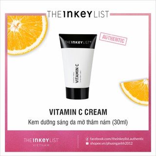 [THE INKEY LIST] Kem dưỡng trắng da chống oxy hóa VITAMIN C 30ml