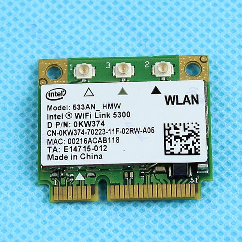 Linh kiện mạch kết nối wifi hiệu Intel WIFI LINK 5300 dùng cho máy tính DELL | BigBuy360 - bigbuy360.vn