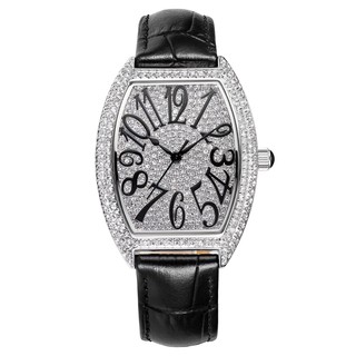 Đồng hồ nữ Davena 31525 Dây Da Dáng Ovan Cổ Điển