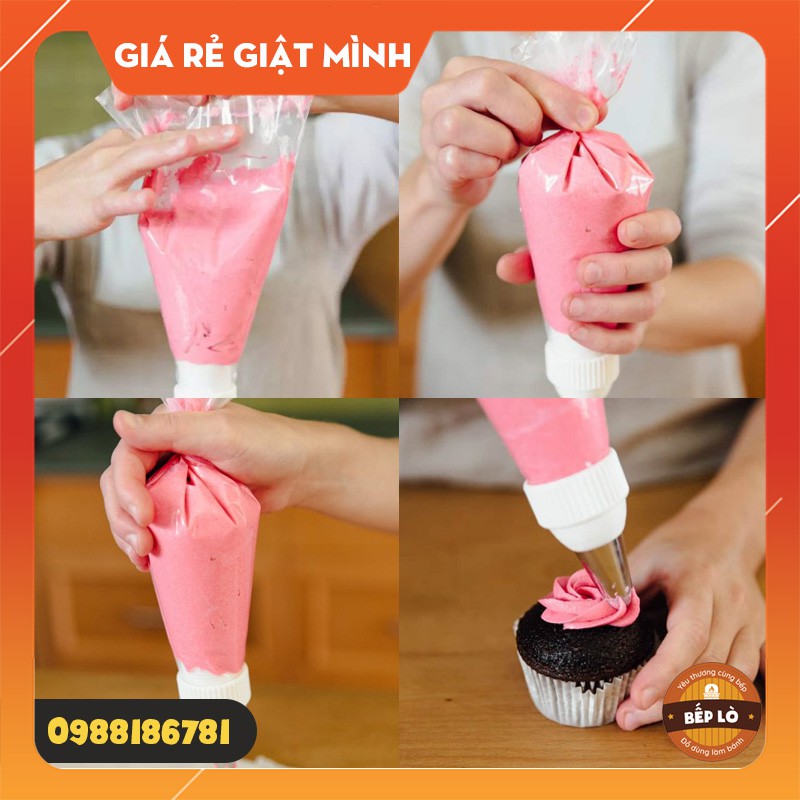 Chốt giữ đui/khớp nối đui bắt bông kem trang trí bánh sinh nhật