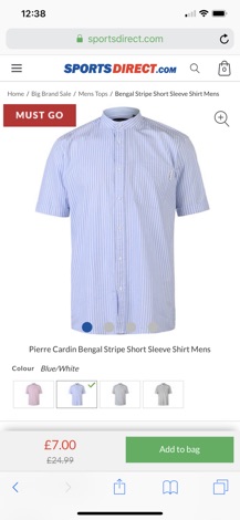 Sơ mi Pierre Cardin (có ảnh thật)