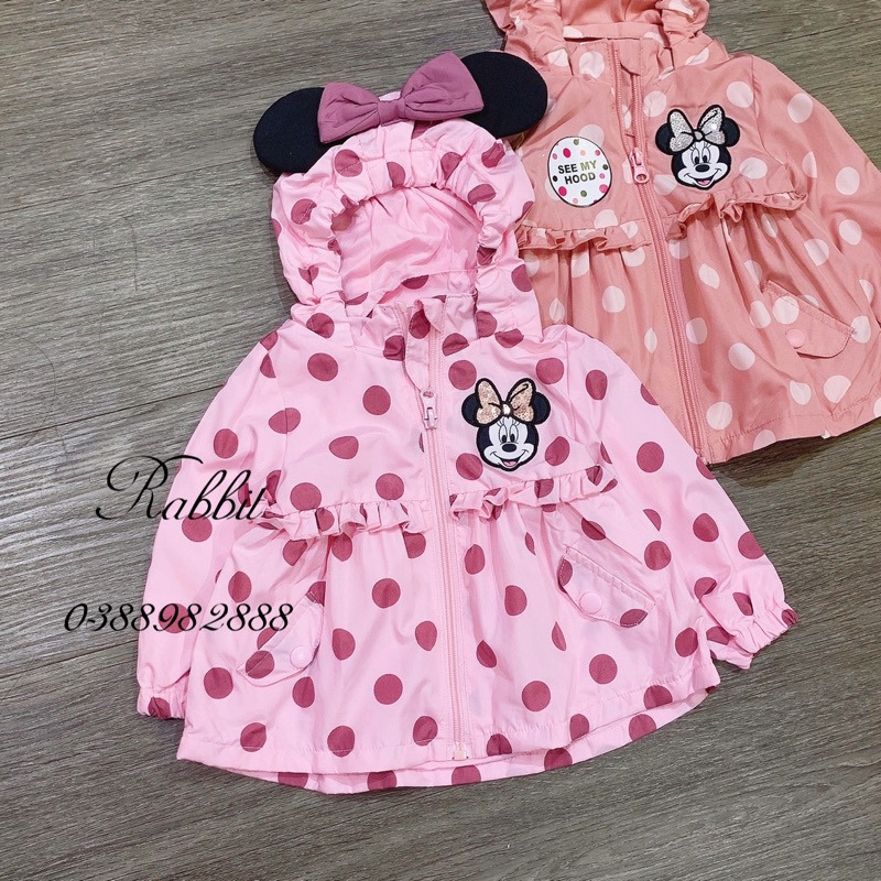 Áo khoác gió Minnie-HÀNG SALE KHÔNG ĐỔI TRẢ