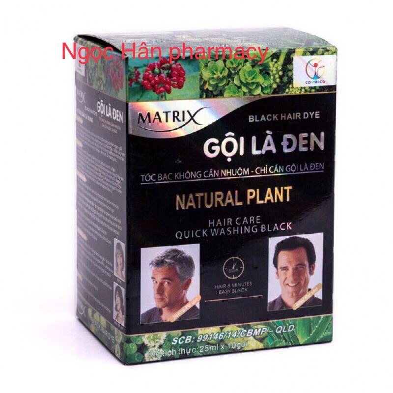 GỘI LÀ ĐEN THẢO DƯỢC MAXTRIX