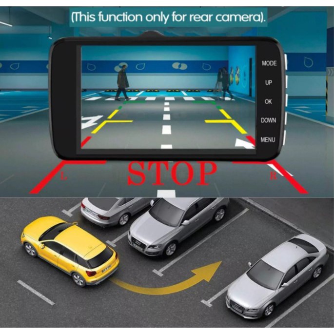 Camera Hành Trình VIET MAPS X004 Plus -Camera Trước và Sau- Sử Dụng Tiếng Việt Dễ Sử Dụng Công Nghệ Full Hd1080