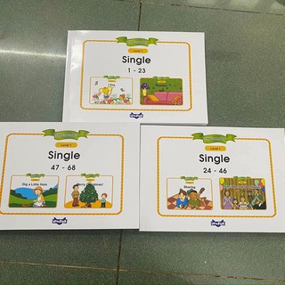 Little fox reader level 1 - 68 bài - gộp làm 3books.