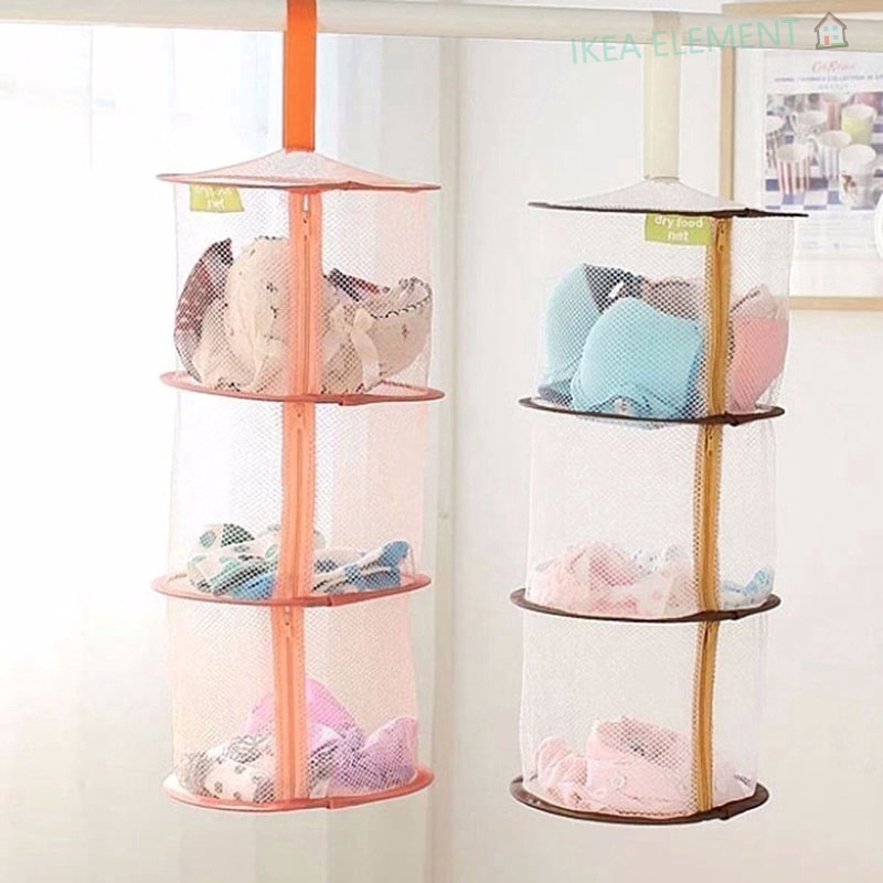 Túi lưới phơi đồ lót nhiều tầng tiện lợi