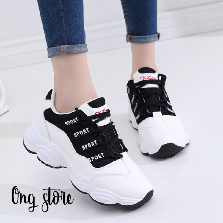 (FREESHIP 99.000đ) Giày thể thao nữ giày sneaker nữ Hàn Quốc (sport) | BigBuy360 - bigbuy360.vn
