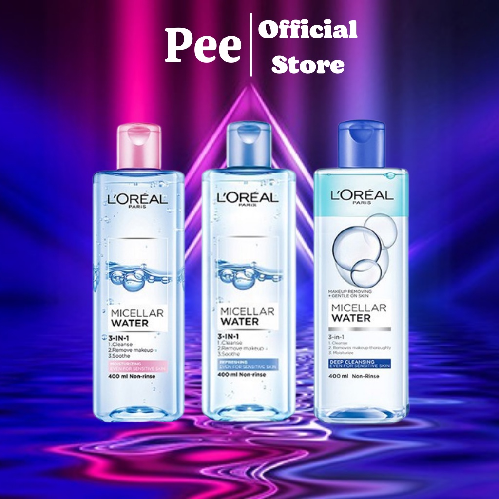 Nước tẩy trang Loreal - L'Oreal Paris 3-in-1 Micellar Water - Pee Store | WebRaoVat - webraovat.net.vn