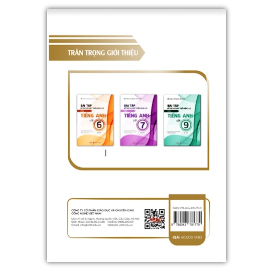 Sách - Bài tập bổ trợ và phát triển năng lực môn Tiếng Anh lớp 8  - tập 1