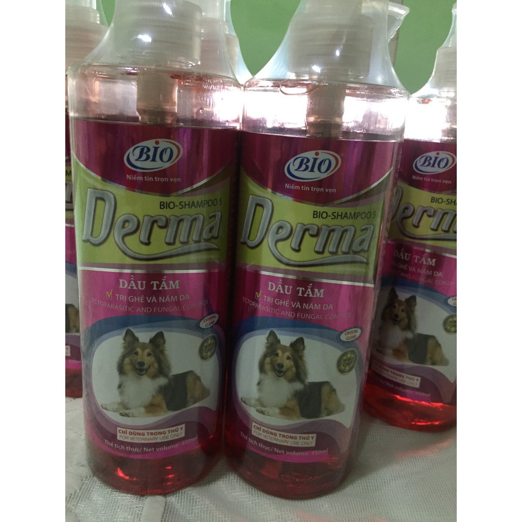 BIO- DERMA 450ml phòng trị ghẻ, nấm da cho chó mèo
