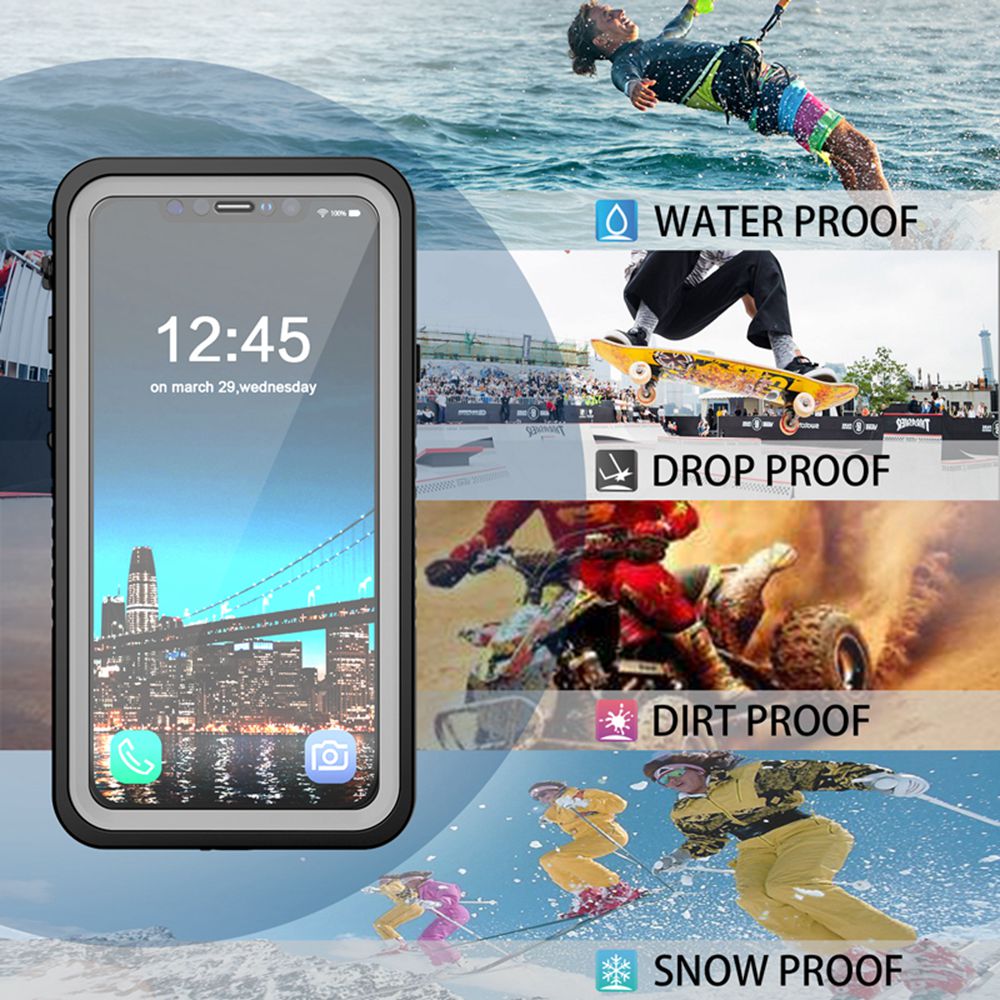 Vỏ bảo vệ toàn thân 360 độ cho iPhone 11 Pro Max Vỏ chống nước Vỏ chống sốc cho vỏ chống rơi iPhone1