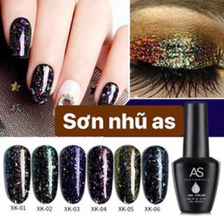 Sơn gel as kim tuyên mã xk
