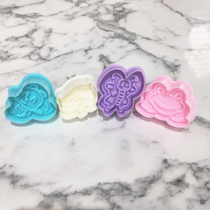 Bộ 4 khuôn nhấn cookies