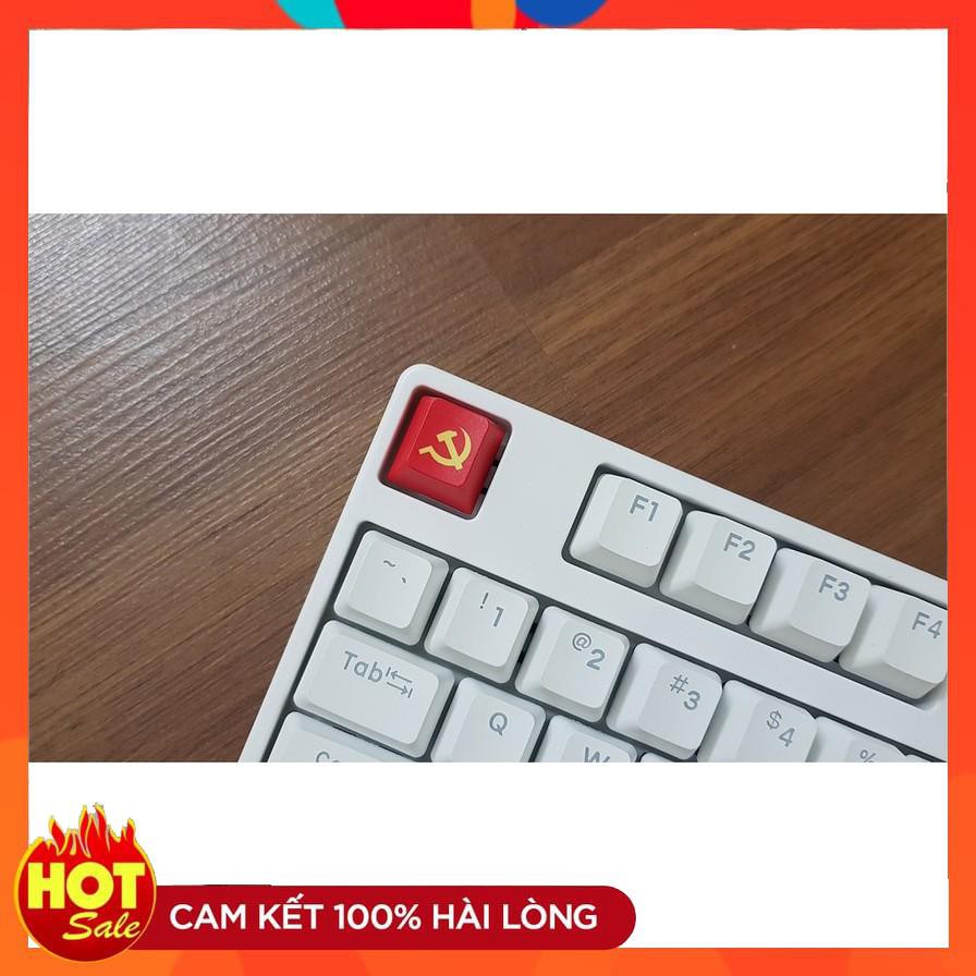 [XẢ KHO]Keycap Esc + Enter + Spacebar cờ Việt Nam và cờ Đảng, chất liệu thick PBT in dye sub 5 mặt,cherry profile