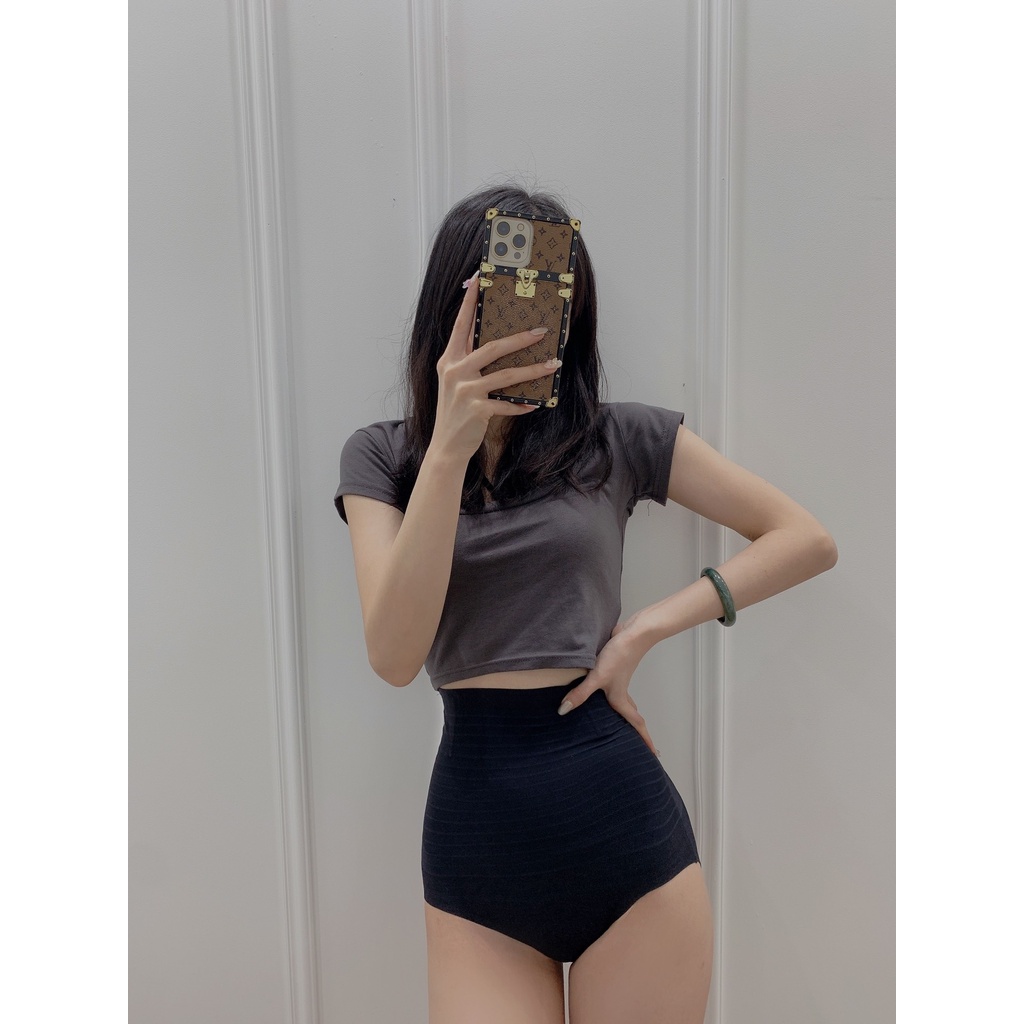 Quần Gen Nịt Bụng Su Tàng Hình Chuẩn Loại Đẹp Có Thanh Chống Cuộn S97