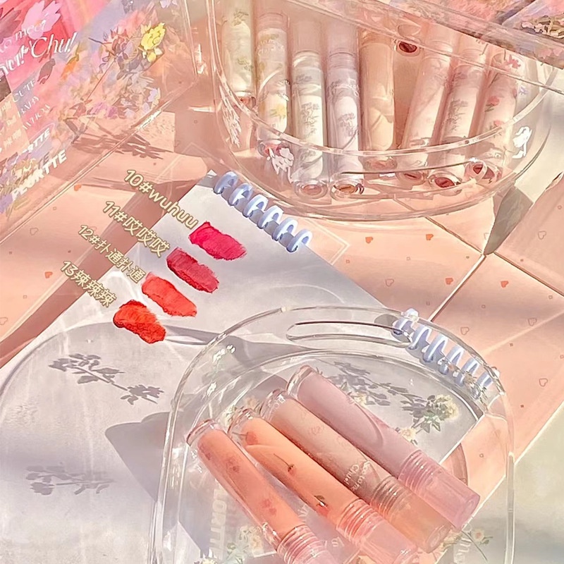 Son Bóng Dạng Nước Lâu Trôi Màu Sắc Thời Trang Dễ Sử Dụng